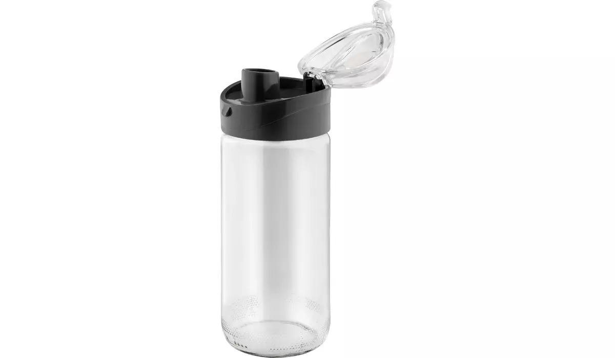 Trinkflasche Glas2GoEco2 transparent