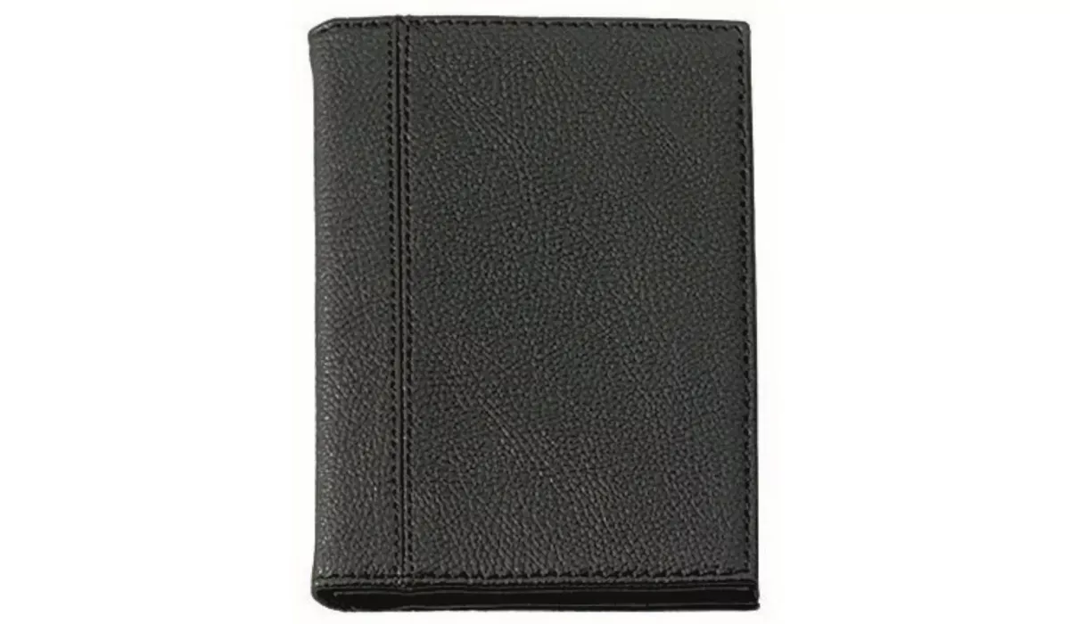 Badge Pouch Paper 2 DeLuxe black