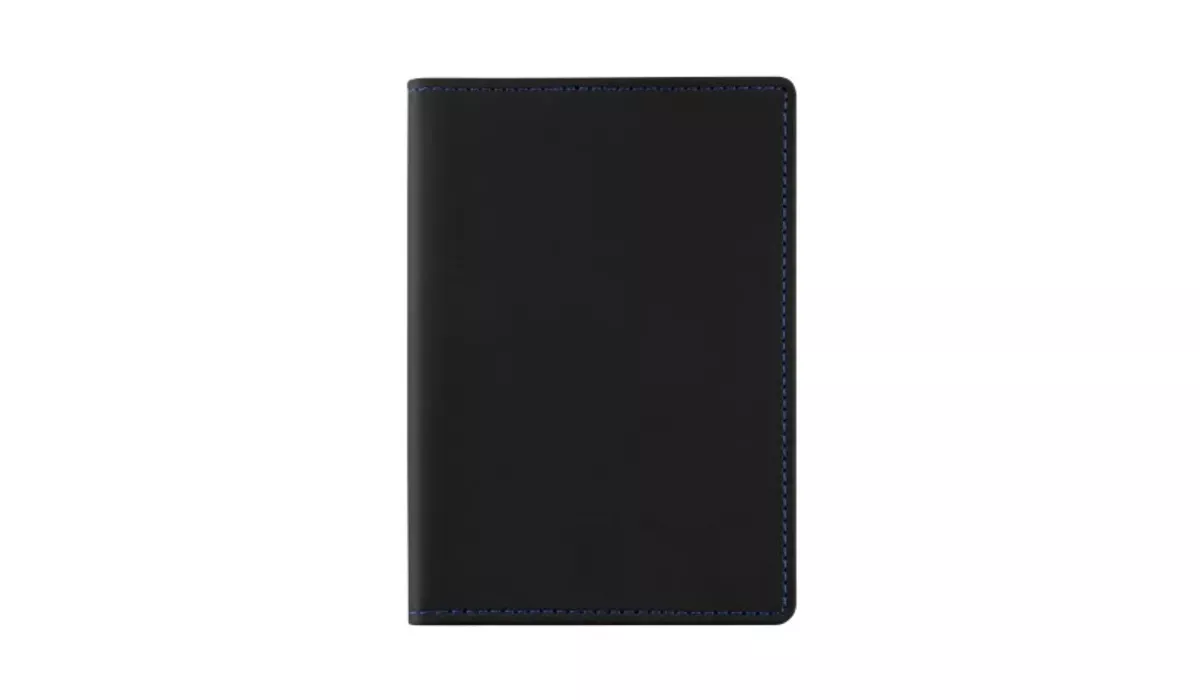 ColourCraft ID Card Pouch Black/Blue
