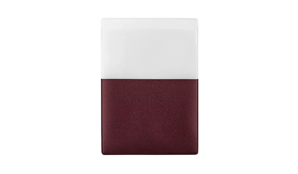 Car License Cover Plug! Reflective foil bordeaux