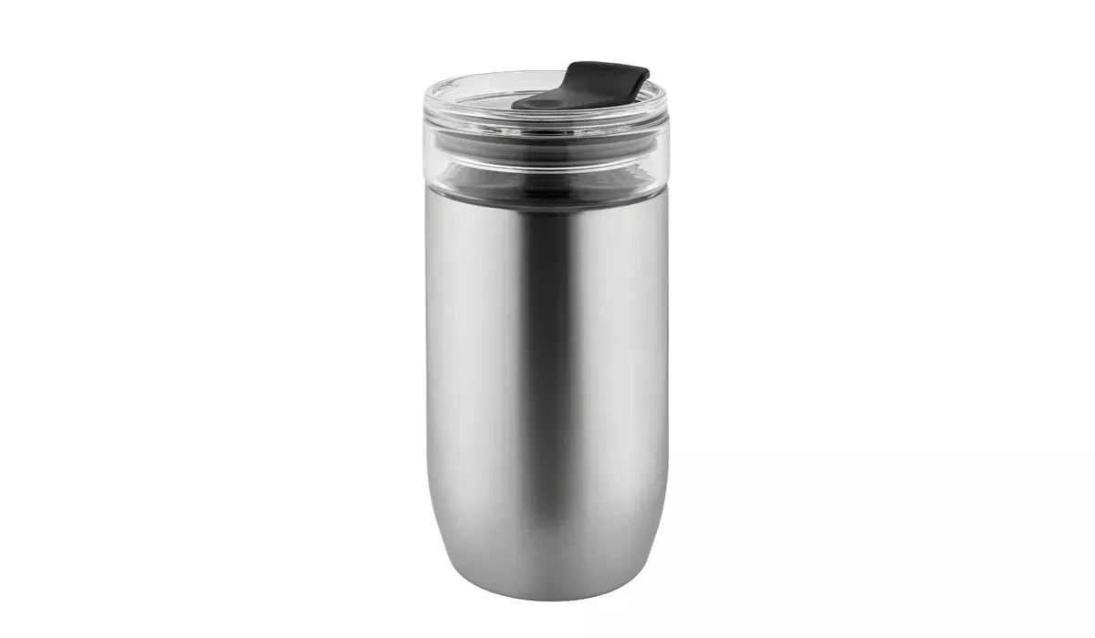 Thermobecher CremaGourmetMedium silber