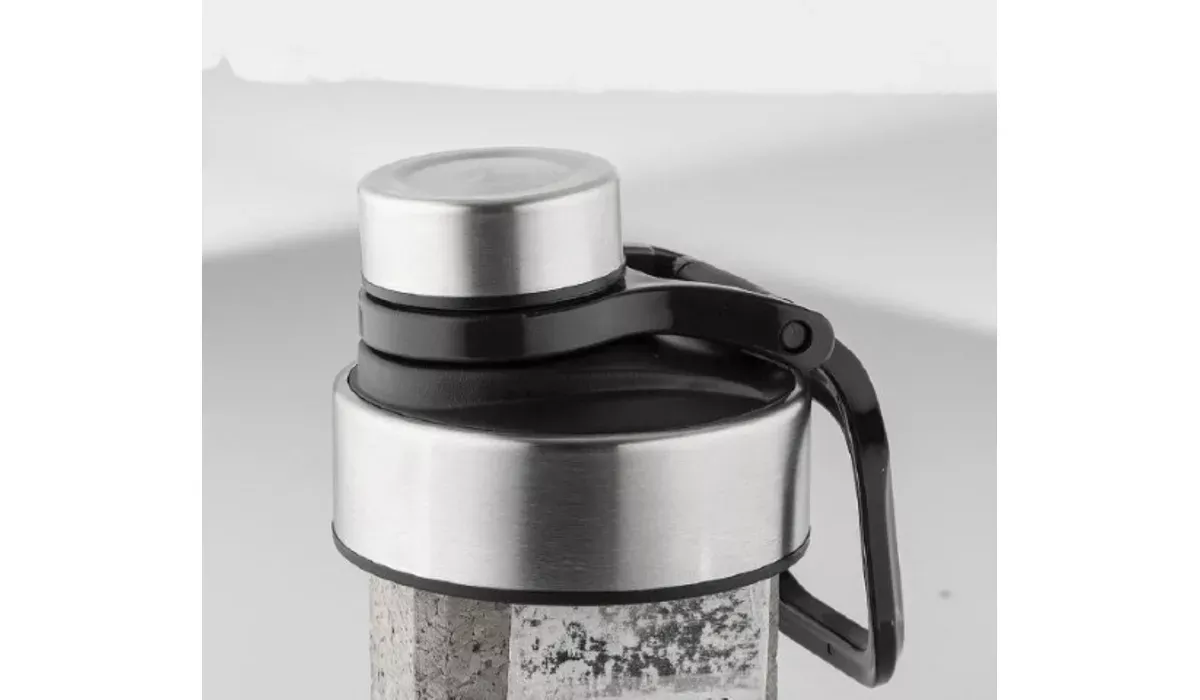 Trinkaufsatz GRG-ClickDrink silber/schwarz