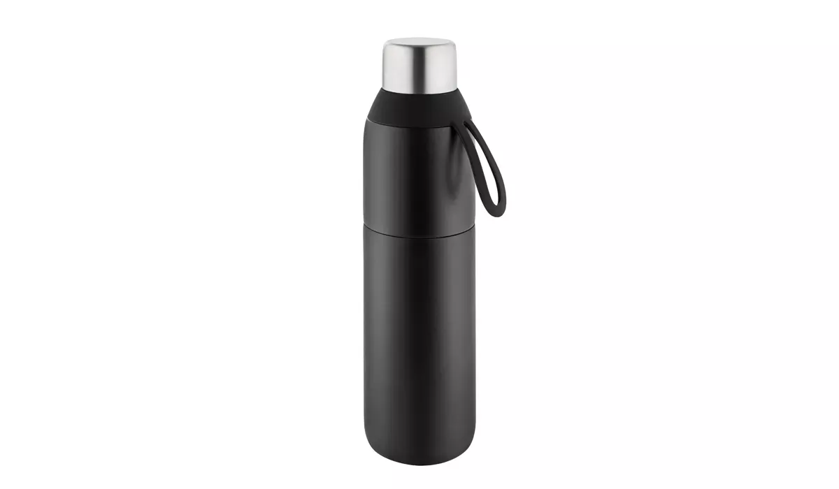 Thermobecher MultibottleFlexThermo schwarz/silber