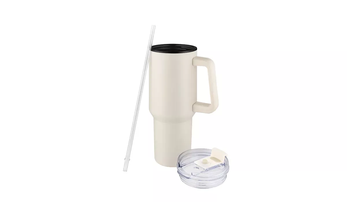 Drinking cup CremaExtensaMaximaBudget white