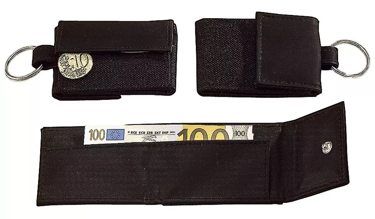 Mini wallet MoneyOrganizer black
