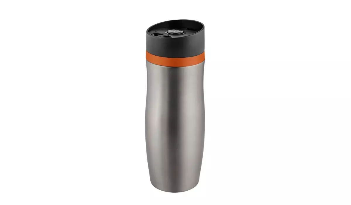 Thermobecher CremaExtensaProtect titan/Ring orange