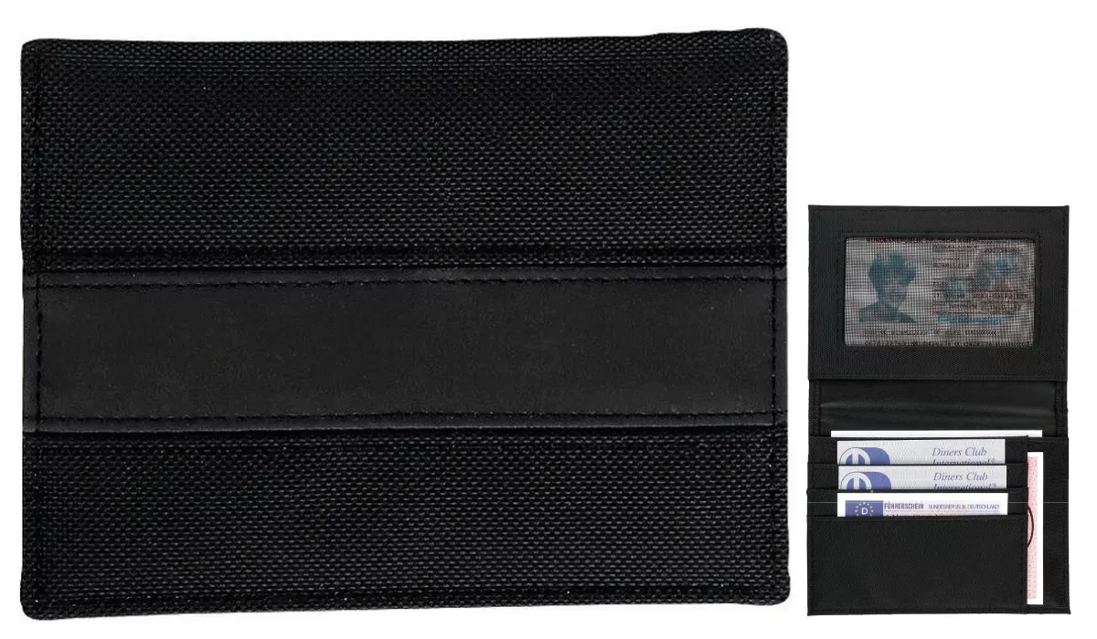 ColourLane ID card pouch black/black
