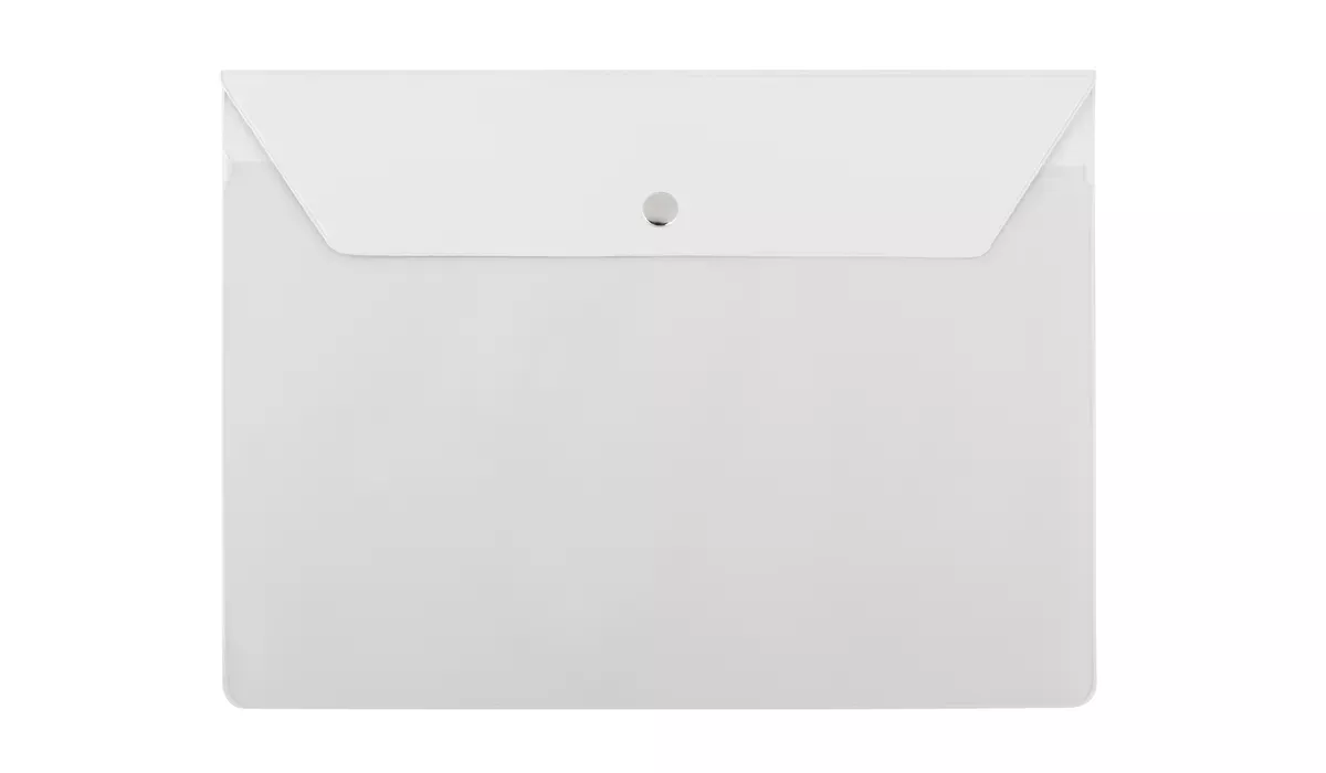 Trolley paper bag foil1 plain foil white