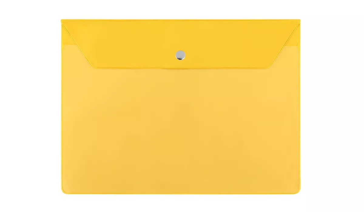 Trolley Paper Bag Foil1 Plain Foil Yellow