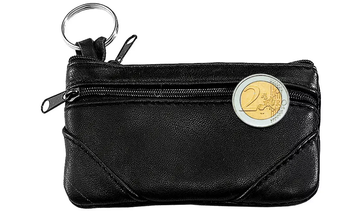 Key pocket appliqué black