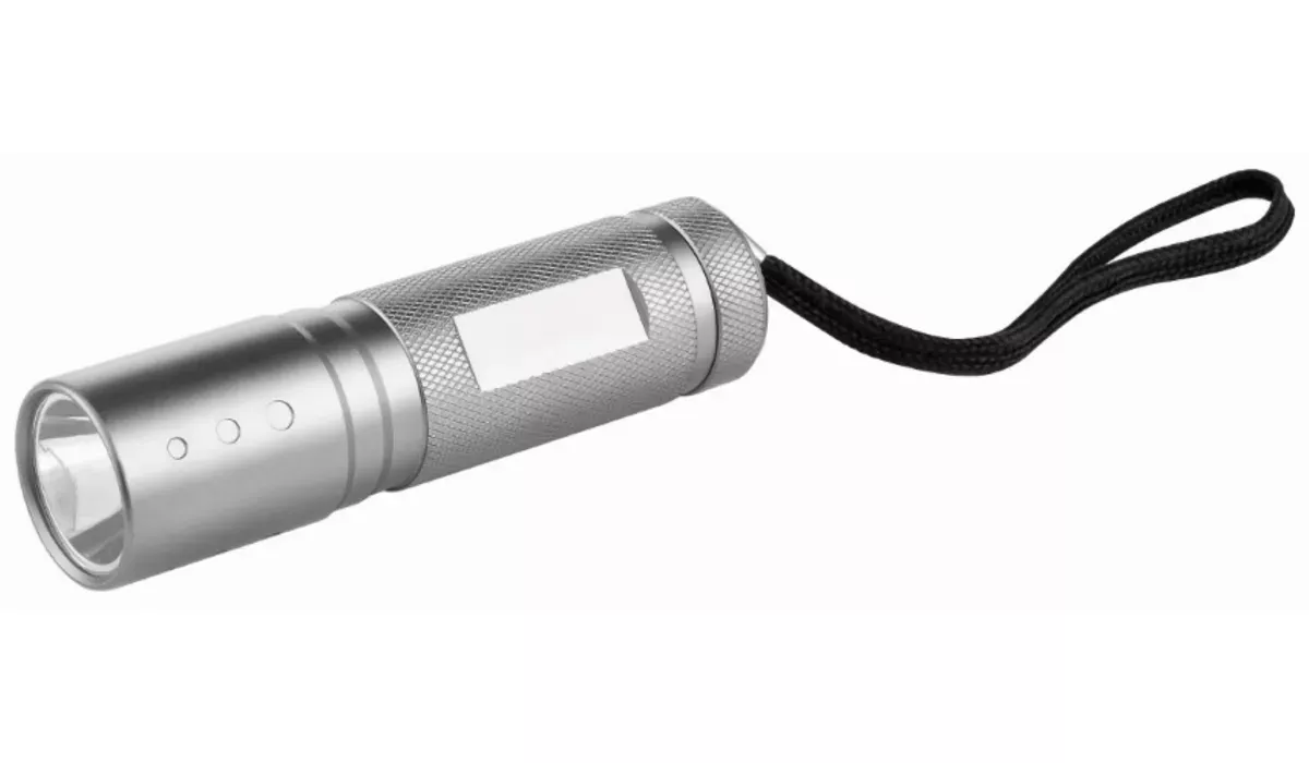 LED MegaBeam Taschenlampe Safe2GoCompact titan