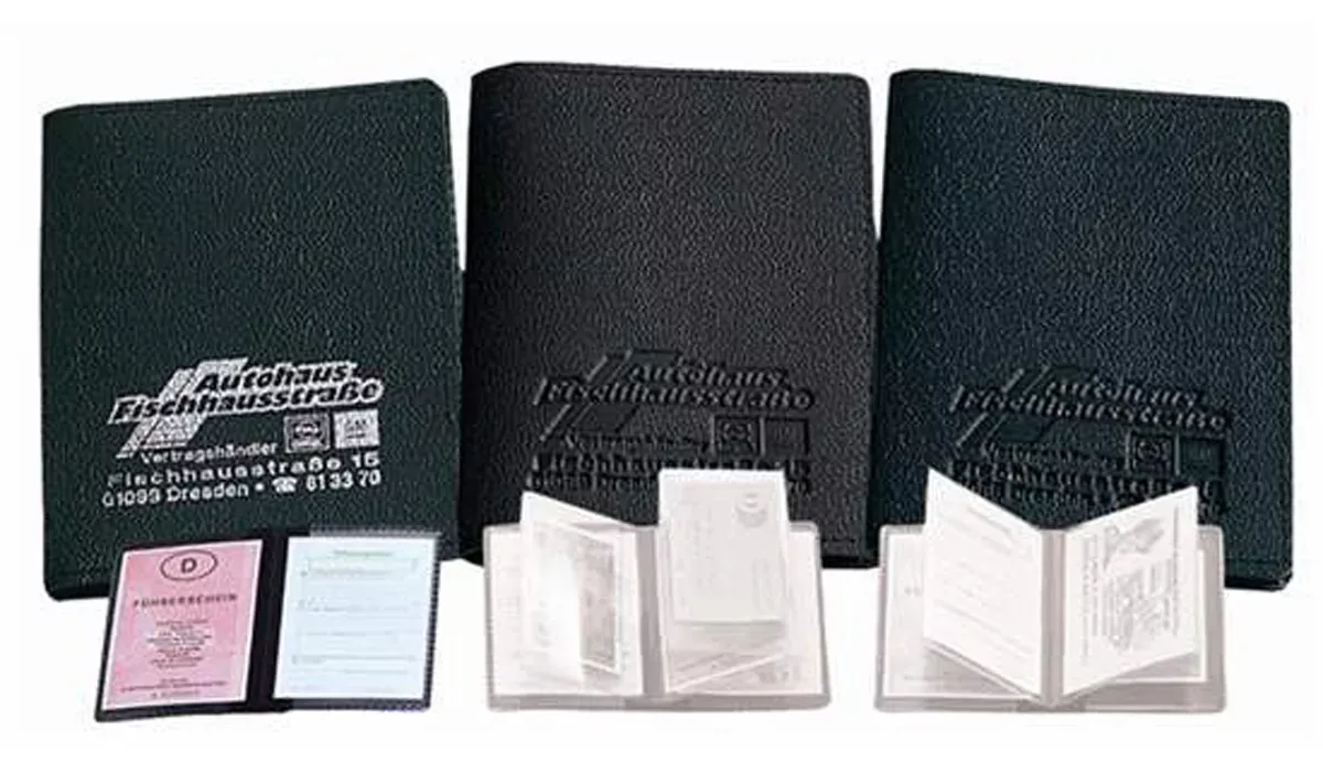 Badge Pouch Soft black