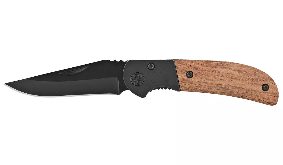 Pocket Knife Black&WoodCompakt black