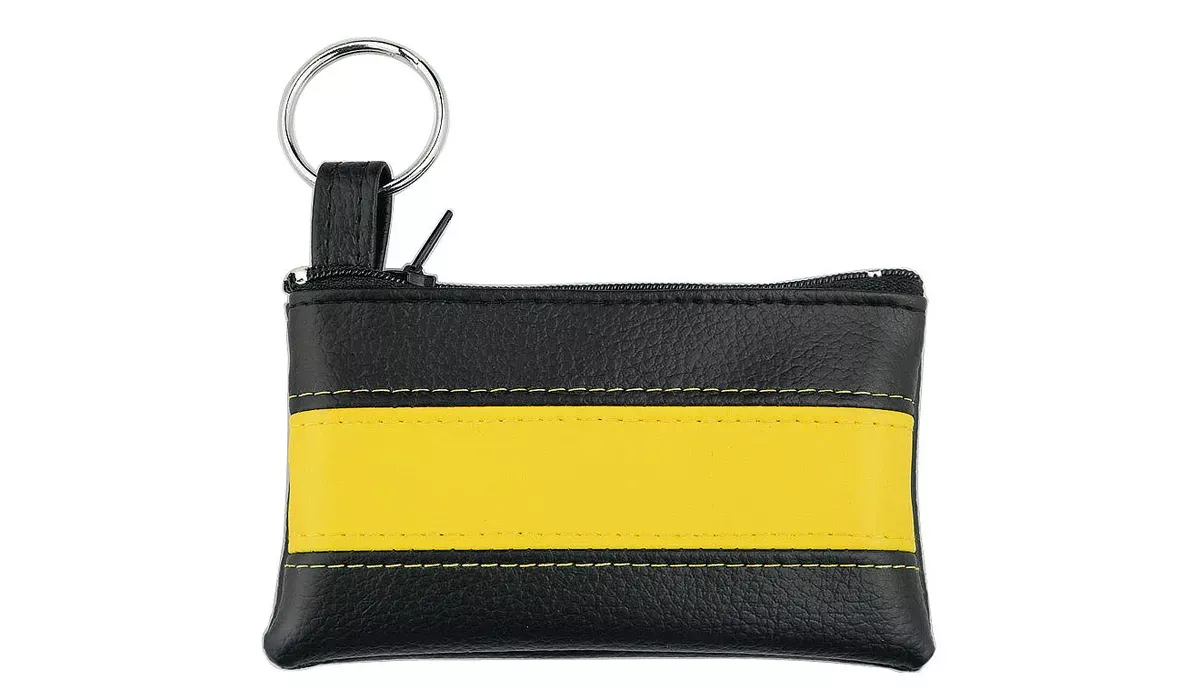 Schlüsseltasche LookPlus schwarz/gelb