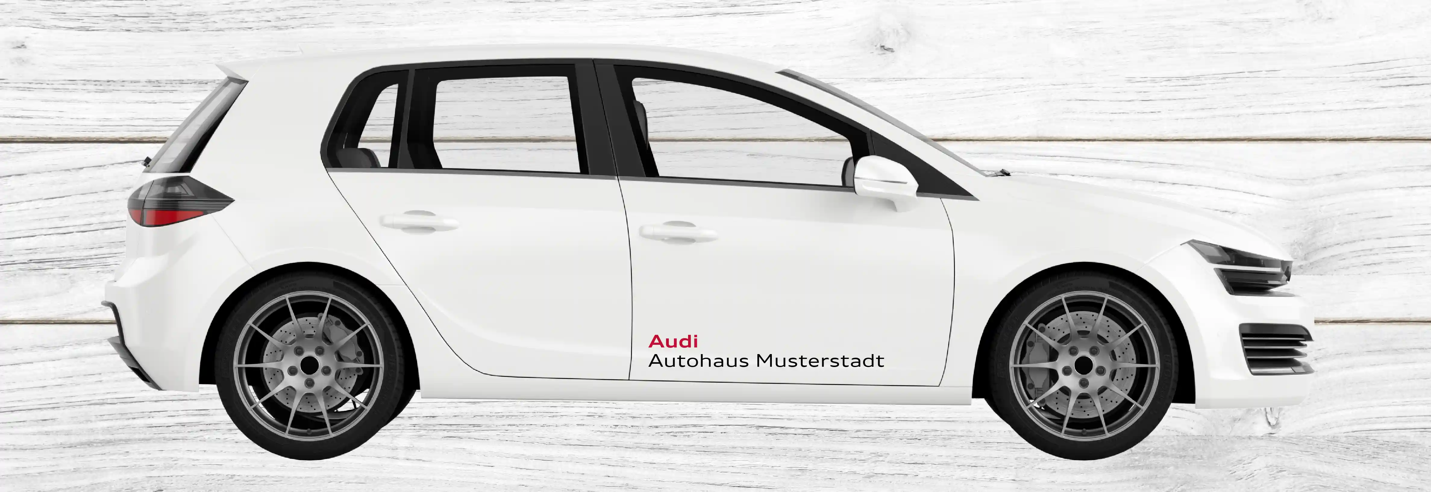 AUDI Fahrzeugbeschriftung AUDI Fahrzeugbeschriftung