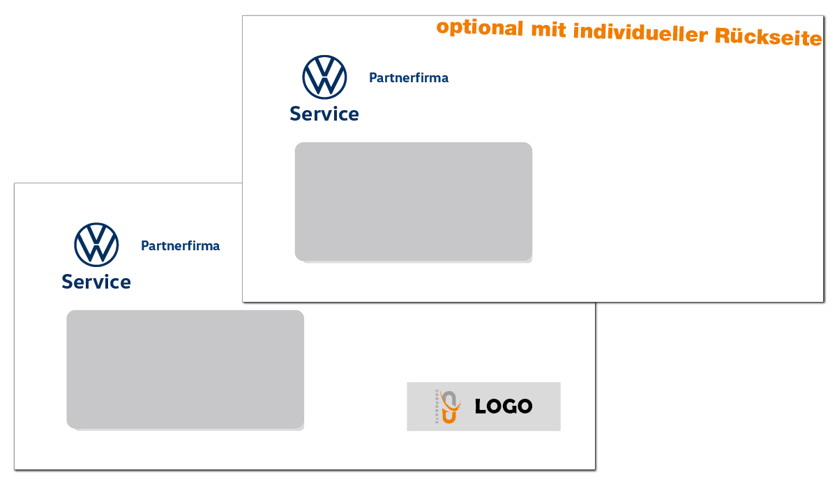 Briefumschlag VW Service