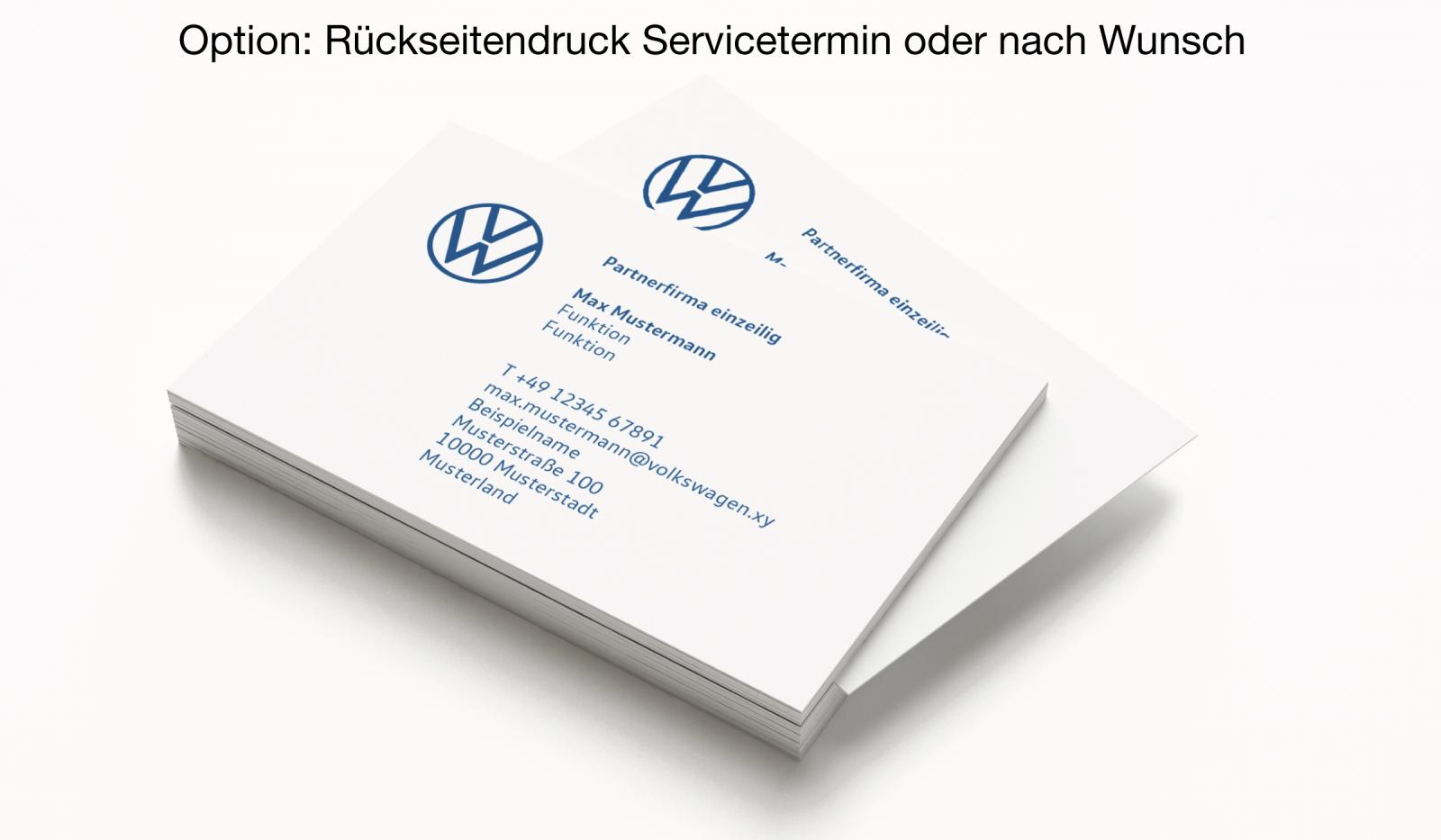 Visitenkarten VW Partner