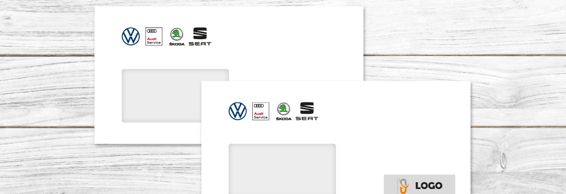VW Multi Brand Design Briefumschläge