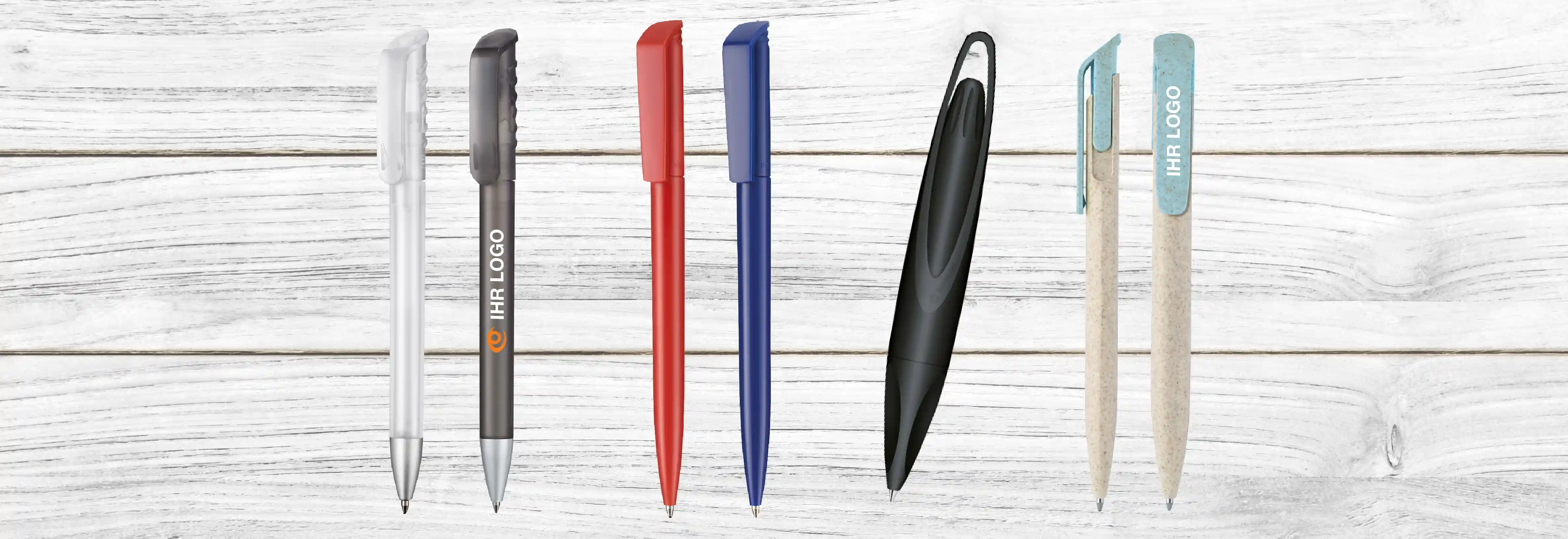 plastic pens