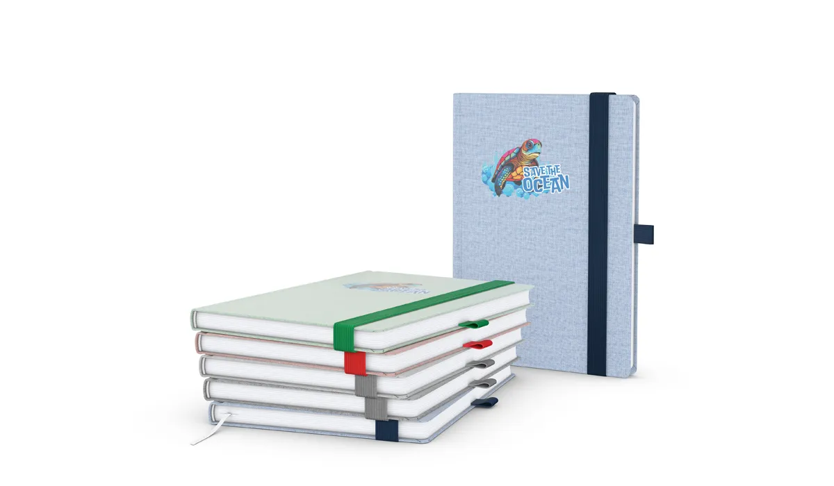 Notizbuch Ocean-Book green+blue