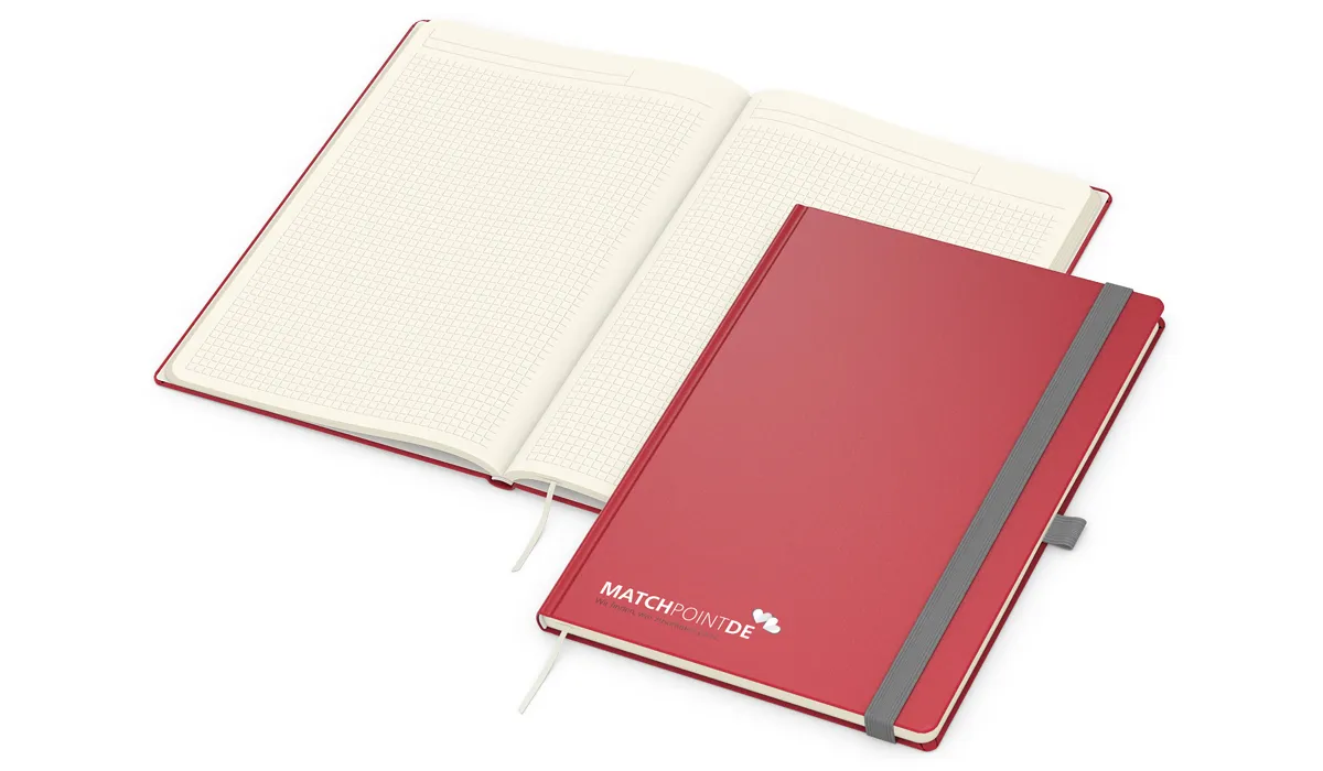 Notizbuch Vision-Book A4 Creme Bestseller Siebdruck-Digital